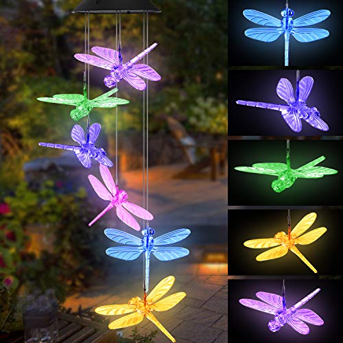 Solar-Powered Dragonfly Lights - b11house