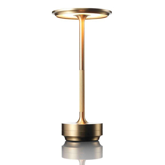 Metallic Cordless Table Lamp - b11house Gold