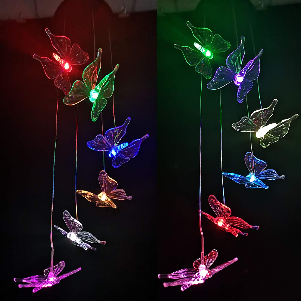 Solar-Powered Butterfly Lights - b11house