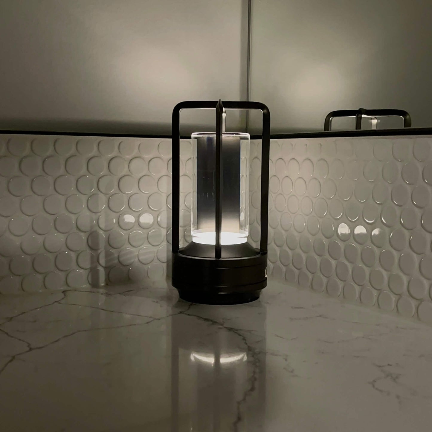 Lantern Cordless Crystal Table Lamp - b11house