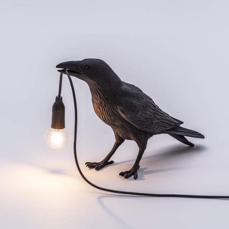 Gianluca Bird Lamp - b11house Black / Standing / US Lamps