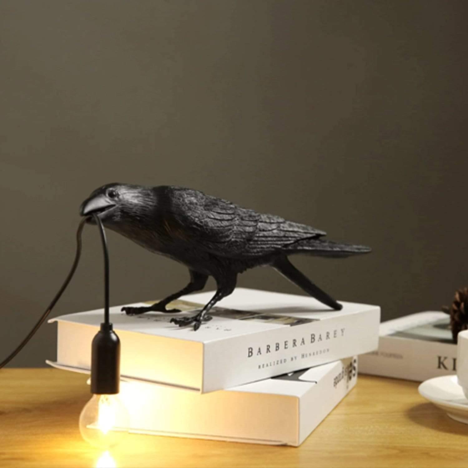 Gianluca Bird Lamp - b11house Black / Sitting / US Lamps